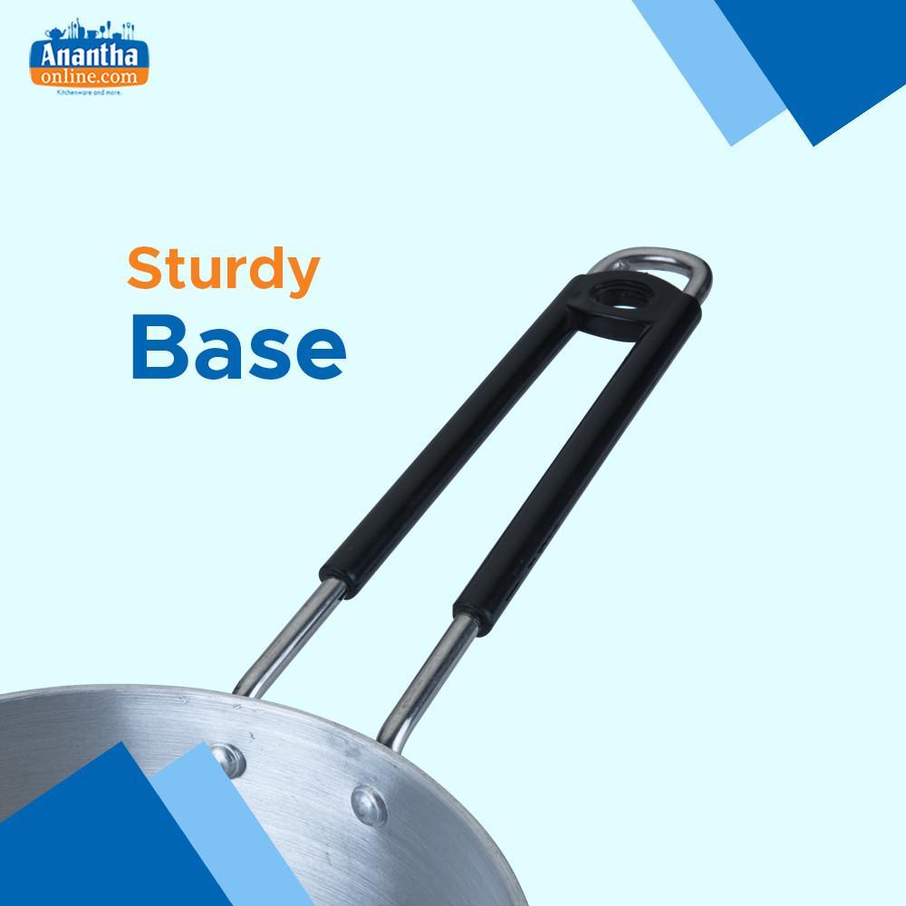 AL MIRROR FINISH MILK PAN SS/H - 12